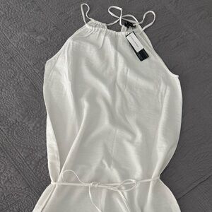 Banana Republic White Maxi Dress